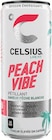 Boisson énergisante peach vibe - CELSIUS à 0,98 € dans le catalogue Intermarché Hyper