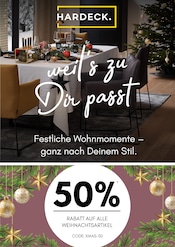Sideboard im HARDECK Prospekt in Gladbeck Aktueller HARDECK Prospekt mit Sideboard, "WEIL´S ZU DIR PASST!", Seite 1