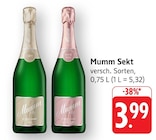 Sekt Dry Angebote von Mumm bei EDEKA Lahr für 3,99 €