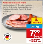 Aktuelle Wurst Angebote bei Netto Marken-Discount in Leverkusen Aktuelles Altländer Grünkohl Platte Angebot bei Netto Marken-Discount in Leverkusen ab 7,99 €