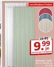 Gardinen im Segmüller Prospekt Dekoschal Softy im aktuellen Segmüller Prospekt für 9,99 €