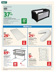 Promos Lit Parapluie dans le catalogue "25 JOURS AUCHAN" de Auchan Hypermarché Lit Parapluie en promo dans le catalogue Auchan Hypermarché à la page 48