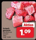 Markant Nordwest Esterwegen - Gulasch gemischt Angebot im Prospekt Gulasch gemischt bei Markant Nordwest im Esterwegen Prospekt für 1,09 €