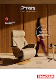 Segmüller Prospekt für Reutlingen mit 8 Seiten Segmüller Prospekt für Reutlingen: "Stressless - A place that moves you", 8 Seiten, 01.10.2025 - 30.11.2025