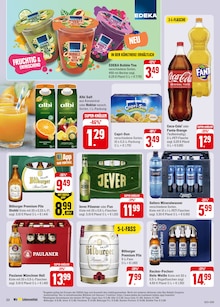 Coca Cola im EDEKA Prospekt "Aktuelle Angebote" mit 60 Seiten (Mainz)