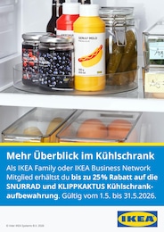 IKEA Prospekt für Oberhaching: "Mehr Überblick im Kühlschrank", 1 Seite, 11.05.2026 - 18.05.2026