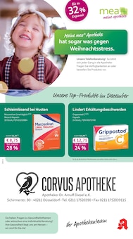 Aktueller mea - meine apotheke Prospekt "Unsere Dezember-Angebote" Seite 1 von 4 Seiten für Düsseldorf