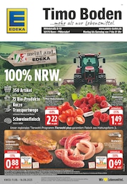 EDEKA Prospekt für Bonn mit 24 Seiten EDEKA Prospekt für Bonn: "Aktuelle Angebote", 24 Seiten, 11.08.2025 - 16.08.2025