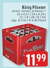 Bier Angebote von König Pilsener bei E center Borken für 11,99 €
