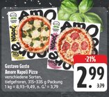 Amore Napoli Pizza Angebote von Gustavo Gusto bei EDEKA Weiden für 2,99 €