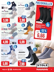 Aktueller Kaufhaus Stolz Prospekt mit Socken, "STOLZ. Das Kaufhaus im Norden.", Seite 9