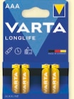 Longlife AA Batterien im Angebot bei Mäc-Geiz in Oranienburg Longlife AA Batterien Angebote von Varta bei Mäc-Geiz Oranienburg für 7,98 €