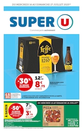 Prospectus Supermarchés Super U en cours, Super U, 24 pages, 16/07/2025 - 27/07/2025 Catalogue Supermarchés Super U en cours à Agonnay et alentours, Super U, 24 pages, 16/07/2025 - 27/07/2025