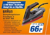 Aktuelles Dampfbügeleisen FreeStyle 5 SI 5057 RD Angebot bei expert in Lübeck ab 66,00 €