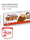 Cards im Angebot bei GLOBUS in Gera Cards Angebote von Ferrero Kinder bei GLOBUS Gera für 2,29 €