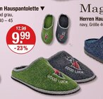 Herren Hauspantoletten Angebote bei V-Markt Regensburg für 9,99 €