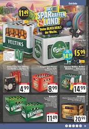 Schwarzbier im EDEKA Prospekt in Gelsenkirchen Aktueller EDEKA Prospekt mit Schwarzbier, "Aktuelle Angebote", Seite 19