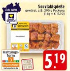 EDEKA Hövelhof - Souvlakispieße Angebot im Prospekt Souvlakispieße bei EDEKA im Hövelhof Prospekt für 5,19 €