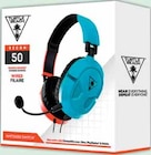 Casque Filaire Gaming Recon 50 Rouge/Bleu - Turtle Beach en promo chez Intermarché Amiens à 24,99 €