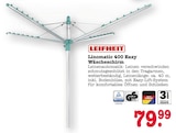 Linomatic 400 Easy Wäscheschirm im Angebot bei E center in Weinheim Linomatic 400 Easy Wäscheschirm Angebote von Leifheit bei E center Weinheim für 79,99 €