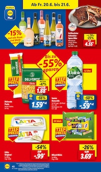 Volvic Angebot im Lidl Prospekt, gültig von 16.06.2025 bis 21.06.2025 Volvic Angebot im aktuellen Lidl Prospekt auf Seite 56