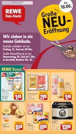 REWE Supermarkt Prospekt der aktuellen Woche mit 34 Seiten, gültig von 01.06.2026 bis 06.06.2026, in Poppenhausen und Umgebung Aktueller REWE Supermarkt Prospekt in Poppenhausen und Umgebung, "Dein Markt" mit 34 Seiten, 01.06.2026 - 06.06.2026