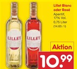 Blanc oder Rosé von Lillet im aktuellen Netto Marken-Discount Prospekt für 10,99 €