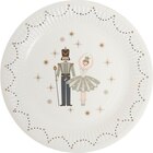 Lot de 12 assiettes décorées - CARREFOUR HOME en promo chez Carrefour Market Valence à 1,99 €