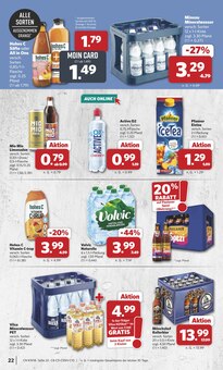 Volvic im combi Prospekt "Markt - Angebote" mit 38 Seiten (Ahlen)