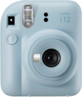 APPAREIL PHOTO INSTAX MINI 12 BLEU - FUJIFILM en promo chez Auchan Hypermarché Vitrolles à 74,99 €