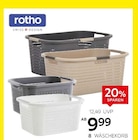 WÄSCHEKORB im Angebot bei XXXLutz Möbelhäuser in Ulm WÄSCHEKORB Angebote von rotho bei XXXLutz Möbelhäuser Ulm für 9,99 €
