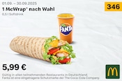Coca Cola im McDonalds Prospekt in Hemer Aktueller McDonalds Prospekt mit Coca Cola, "Genieße wie auf Weltreise!", Seite 32