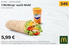 Coca Cola im McDonalds Prospekt "Genieße wie auf Weltreise!" mit 34 Seiten (Pforzheim)