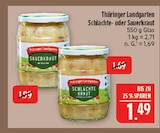 Sauerkraut Angebote von Thüringer Landgarten bei Marktkauf Altenburg für 1,49 €