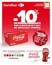 Offre Coca-Cola dans le catalogue Carrefour du moment à la page 1