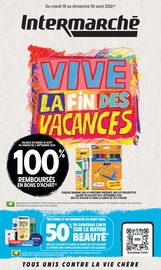 Prospectus Supermarchés Intermarché Express en cours à Lille et alentours, "VIVE LA FIN DES VACANCES", 12 pages, 18/08/2026 - 30/08/2026 Catalogue Supermarchés Intermarché Express en cours à Lille et alentours, "VIVE LA FIN DES VACANCES", 12 pages, 18/08/2026 - 30/08/2026