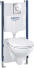 Wand-WC Komplett-Set 'Solido Compact' 5-in-1 Angebote von Grohe bei Globus-Baumarkt Braunschweig für 333,00 €