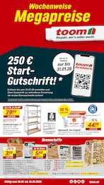 Baumärkte Prospekt von toom Baumarkt Bamberg toom Baumarkt Prospekt: "Respekt, wer's selber macht.", 8 Seiten, 10.01.2026 - 16.01.2026