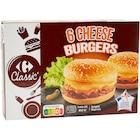 Cheeseburgers surgelés - CARREFOUR CLASSIC' en promo chez Carrefour Metz à 5,79 €