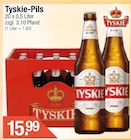 Pils von Tyskie im aktuellen Getränke City Prospekt für 15,99 €