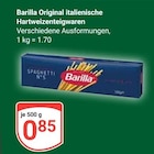 Aktuelles Original italienische Hartweizenteigwaren Angebot bei GLOBUS in Erlangen ab 0,85 €