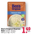 Aktuelles Express Reis Angebot bei E center in Mannheim ab 1,49 €