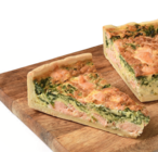 Aktuelle Lachs Angebote bei tegut in Stuttgart Aktuelles Quiche mit Lachs und Spinat Angebot bei tegut in Stuttgart ab 2,49 €