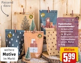 Papiertüten Adventskalender Angebote bei REWE Lilienthal für 5,99 €