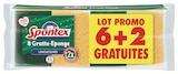 Eponges 8 Gratte-Éponge - SPONTEX en promo chez Super U Eponges 8 Gratte-Éponge - SPONTEX dans le catalogue Super U