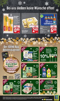 EDEKA Prospekt der Woche "Hochgenuss & Tiefpreise" Seite 2, 04.12.2023 bis 09.12.2023 für Karlshuld Aktueller EDEKA Prospekt "Hochgenuss & Tiefpreise" Seite 2 von 30 Seiten für Karlshuld