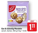 Mandeln Angebote von Gut & Günstig bei EDEKA Ulm für 1,11 €
