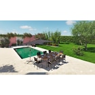 Table extensible + Fauteuil GAYA - HYBA en promo à 419,00 € chez Carrefour Table extensible + Fauteuil GAYA - HYBA dans le catalogue Carrefour