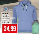 Herren-Hoodie im Angebot bei Kaufhaus Stolz in Cuxhaven Herren-Hoodie Angebote von Tony Brown bei Kaufhaus Stolz Cuxhaven für 34,99 €