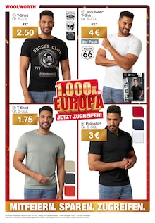 Bekleidung im aktuellen Woolworth Prospekt (Hamburg) Bekleidung im Woolworth Prospekt "Aktuelle Angebote" mit 9 Seiten (Hamburg)